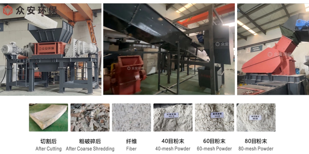 眾安環(huán)保廢棄風(fēng)電葉片處理生產(chǎn)線，為可持續(xù)未來按下“快進(jìn)鍵”